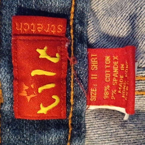 TILT STRETCH JEANS, WOMENS SIZE 11 SHORT.5 POCKET. - Picture 6 of 7